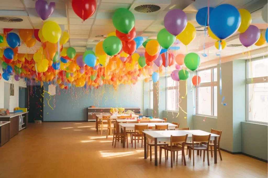 Espaço para festa infantil